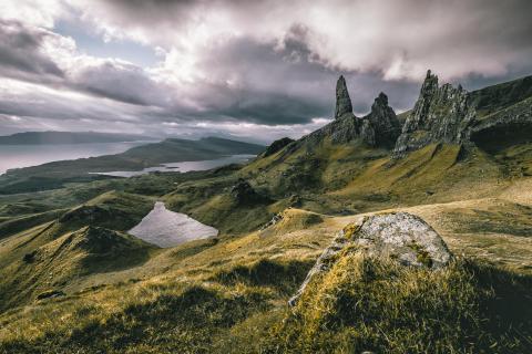 Am Old Man of Storr