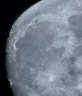 Landschaft auf dem Mond 