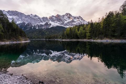 Eibsee Sonnenaufgang