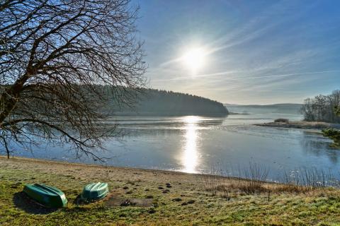 Stausee, Talsperre Heyda