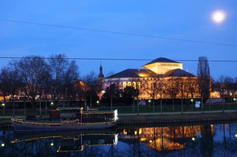 Saarbrücken bei Nacht