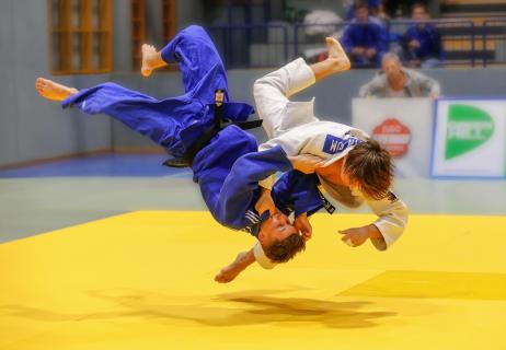flying judokas