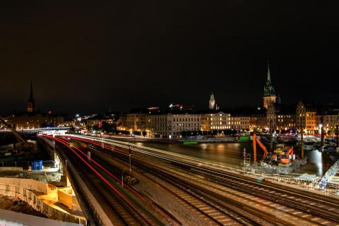 Verkehrsknotenpunkt Slussen