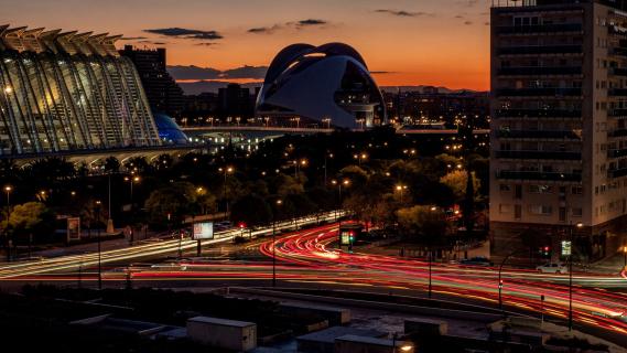 Valencia, Feierabendverkehr