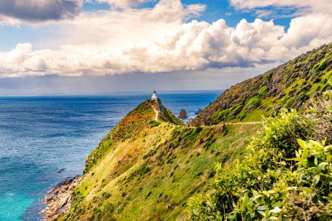 Nugget Point Lighthouse, Neuseeland