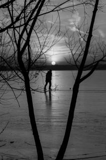  Lone Ice Skater