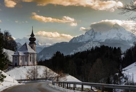 Sonnenuntergang Maria Gern