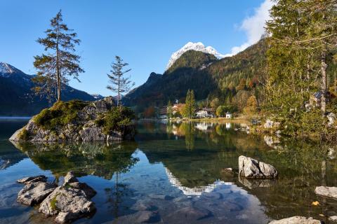 Insel im Hintersee