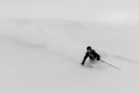 eternal beauty of skiing