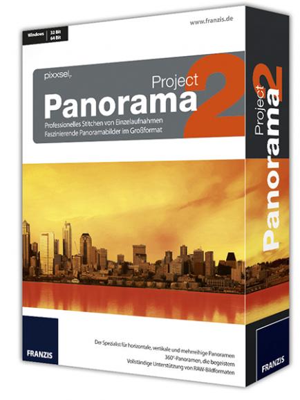 Die neue Panorama-Software Panorama Project 2 von Franzis.