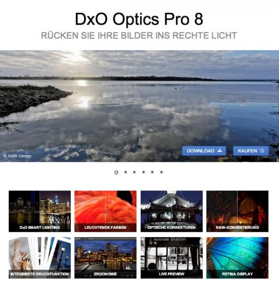 DxO Optics Pro 8