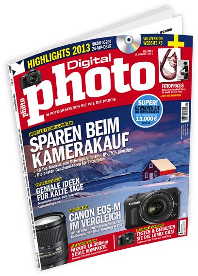 DigitalPHOTO 1/2013 jetzt im Handel!