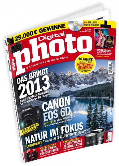 DigitalPHOTO 2/2013 jetzt im Handel!