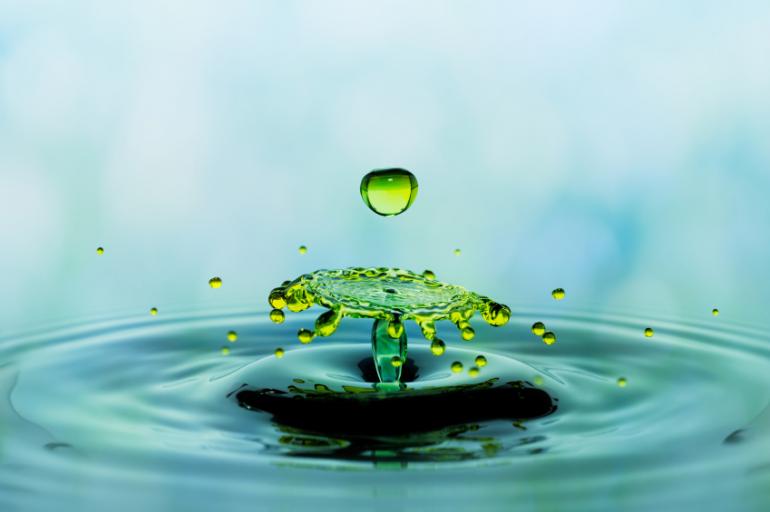 Wassertropfen fotografieren