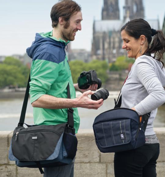 Schultertaschen für Fotografen