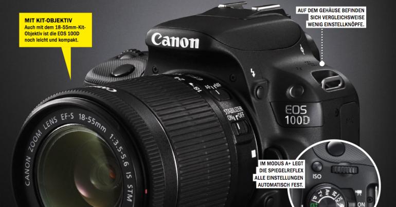 Canon EOS 100D im Test