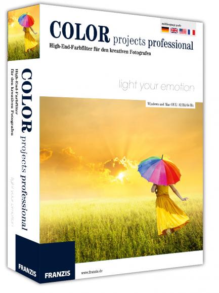 Software: COLOR projects professional von Franzis 