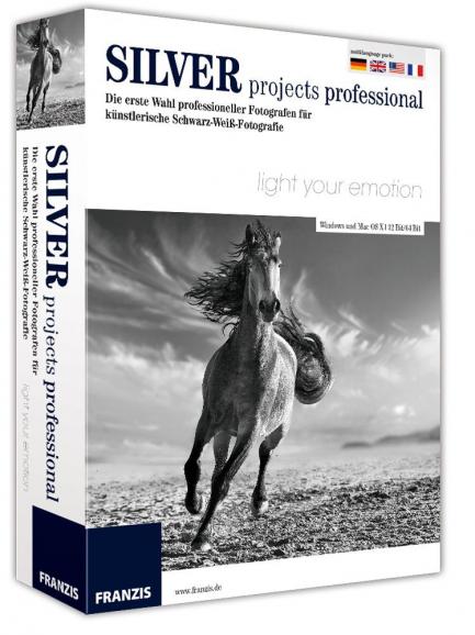 Software: Franzis Silver Projects Professional