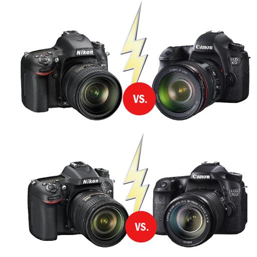 Canon vs Nikon