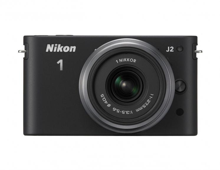 Nikon 1 J2 / Front - Schwarz