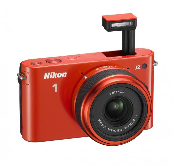 Nikon 1 J2 / Side - Orange