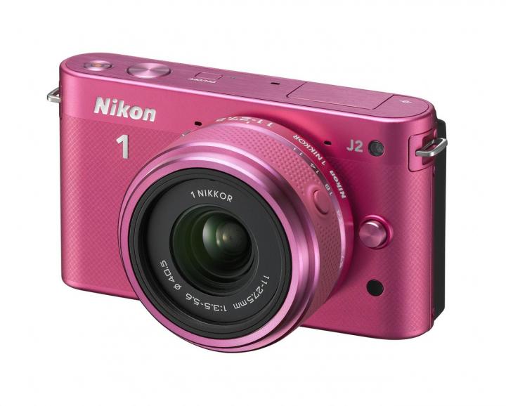 Nikon 1 J2 / Side - Pink