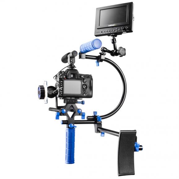 Walimex Pro StabyFlow – Steadycam Con Corpetto E Braccio A Molla Per DSLR, Filettatura 1/4"!
