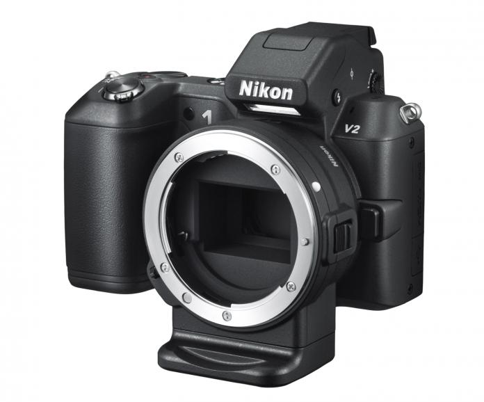 Nikon 1 V2_Der Bajonettadapter FT1