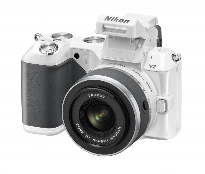 Nikon 1 V2_Auch in Weiß verfügbar