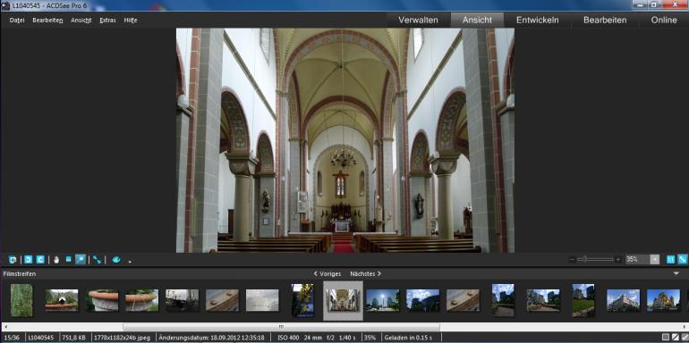 ACDSee Pro 6 - Ansicht