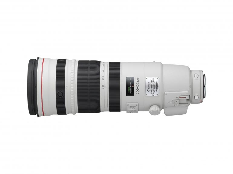 EF 200-400mm 1:4L IS USM Extender 1,4x / Seite