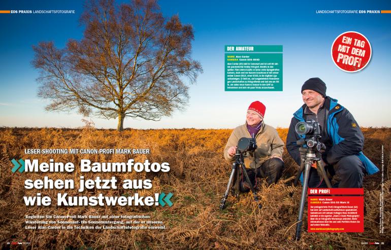 Leser-Shooting mit Canon-Profi Mark Bauer