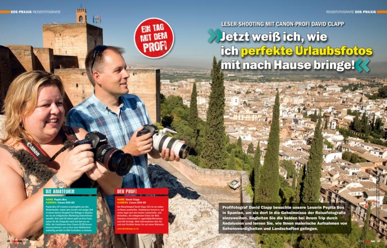 Leser-Shooting mit Canon-Profi David Clapp