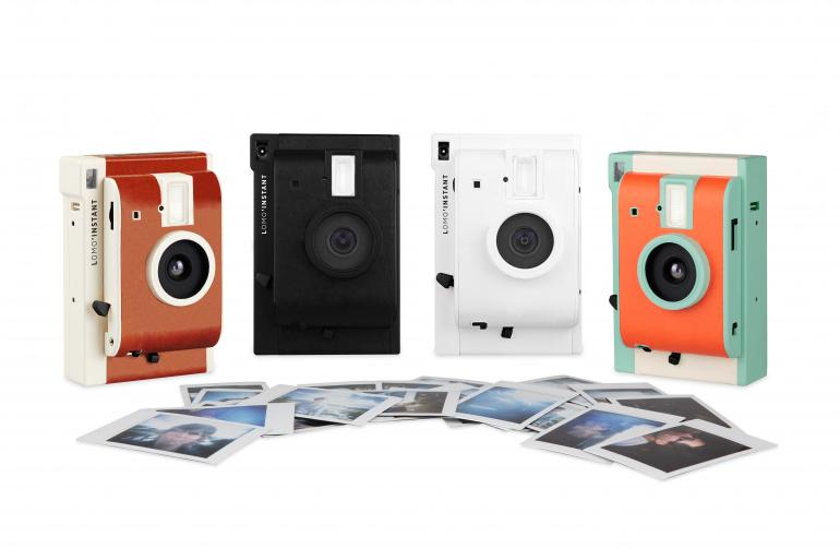 Die Lomo'Instant ist in vier verschiedenen Farbdesigns verfügbar.