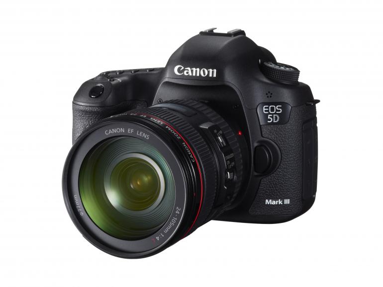 1. Gewinn: Canon EOS 5D Mark III