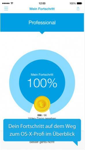 Den Fortschritt zum OS X-Profi messen