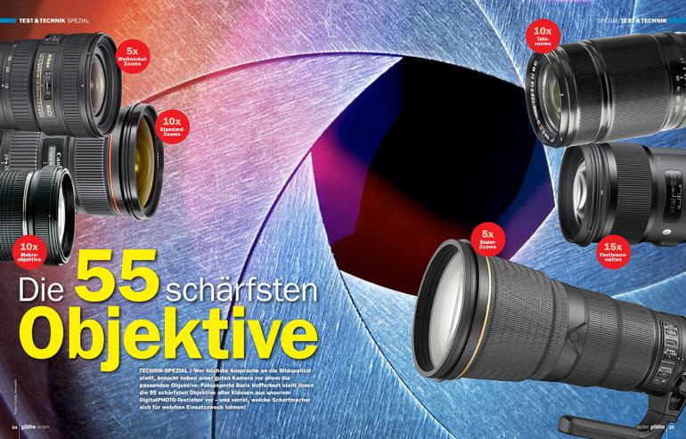 Test: 55 extrascharfe Objektive