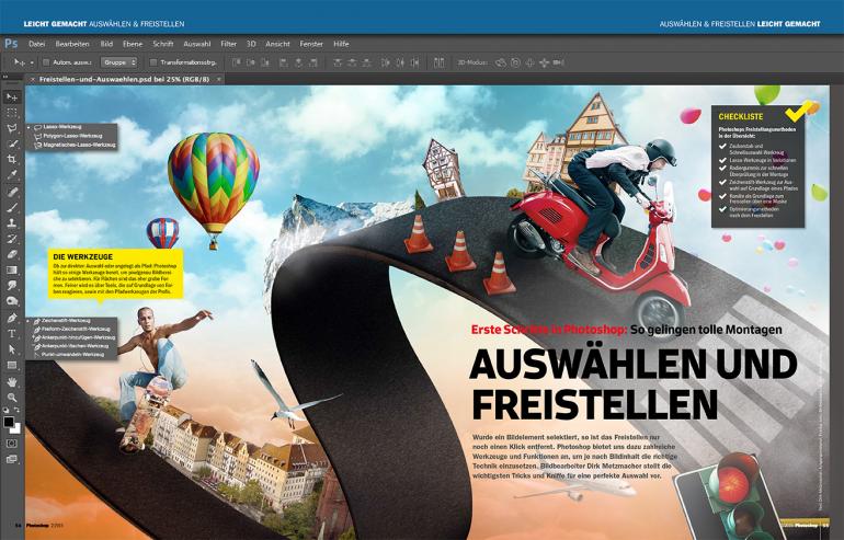 Erste Schritte in Photoshop: So gelingen tolle Montagen