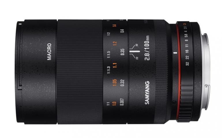 Das neue Samyang 100mm F2.8 ED UMC MACRO Objektiv.