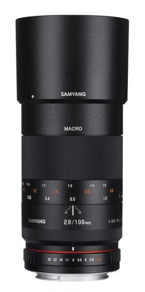 Das neue Samyang 100mm F2.8 ED UMC MACRO Objektiv.