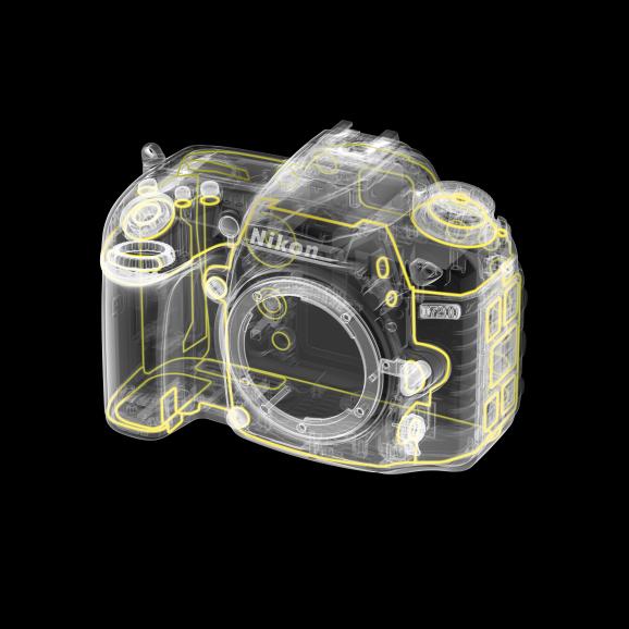 Nikon D7200: Das Gehäuse der D7200 besteht aus einer soliden Magnesiumlegierung und ist stoß- und wetterfest. So kann auch bei widrigen Bedingungen fotografiert werden.
