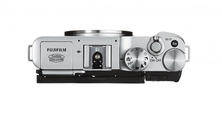 FujiFilm X-A2: Das Wahlrad bietet schnellen Zugriff auf die Aufnahmemodi.