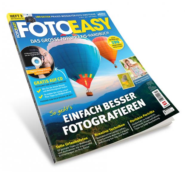 Die neue FotoEASY 02/15 ist da! Packen Sie Ihre Kamera ein und starten Sie fotografisch mit uns in den Sommer! 