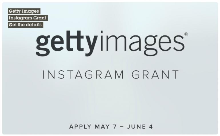 Neues Stipendium für Fotografen: Getty Images in Zusammenarbeit mit Instagram. Der Einsendeschluss ist der 4. Juni 2015.