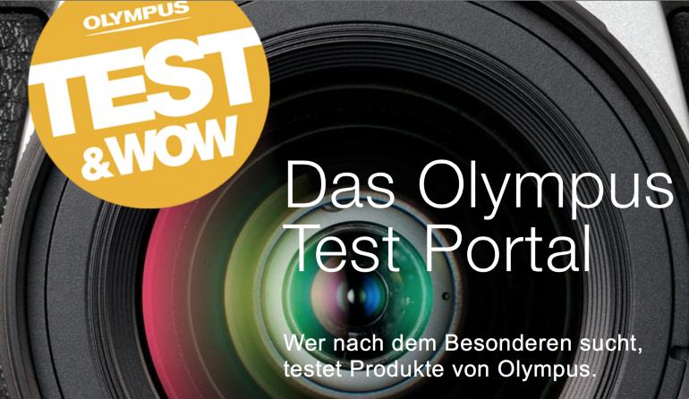 Olympus Kameras und Objektive können ab sofort vor Kauf 3 Tage getestet werden.