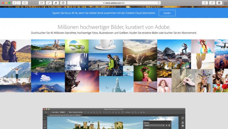 Adobe startet Online-Dienst für Stock-Fotos