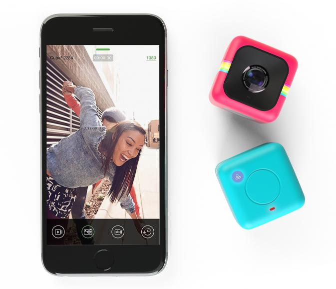 Der neue Polaroid Cube+ verbindet sich mit WLAN Netzwerken.