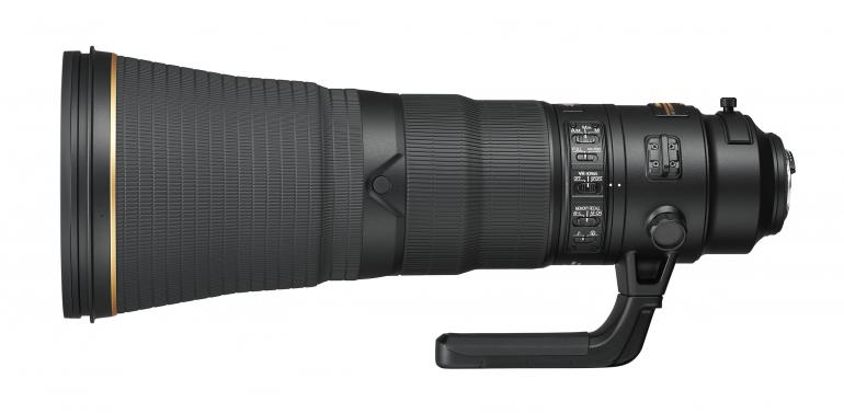 Profilansicht des AF-S Nikkor 600 mm 1:4E FL ED VR