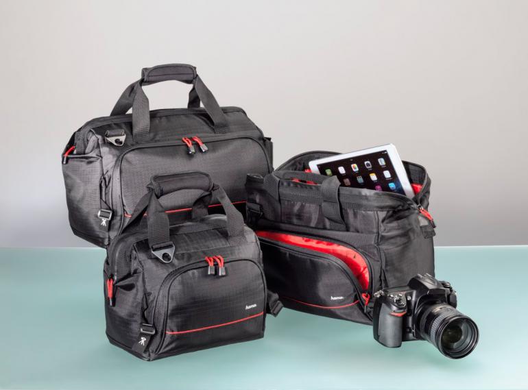 Die neue Hama Kamerataschen-Serie ist darauf ausgelegt, schnell auf Ihr Foto-Equipment zugreifen zu können. 