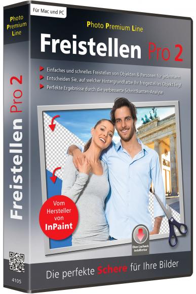 Freistellen Pro 2: Neu ist der interaktive Modus, alle Änderungen werden sofort nach Setzen der Markierungen übernommen.